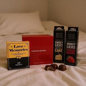 Spicy Nights In: Intimate Q&A + Lickable Treats Bundle